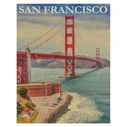 San Francisco Travel Poster